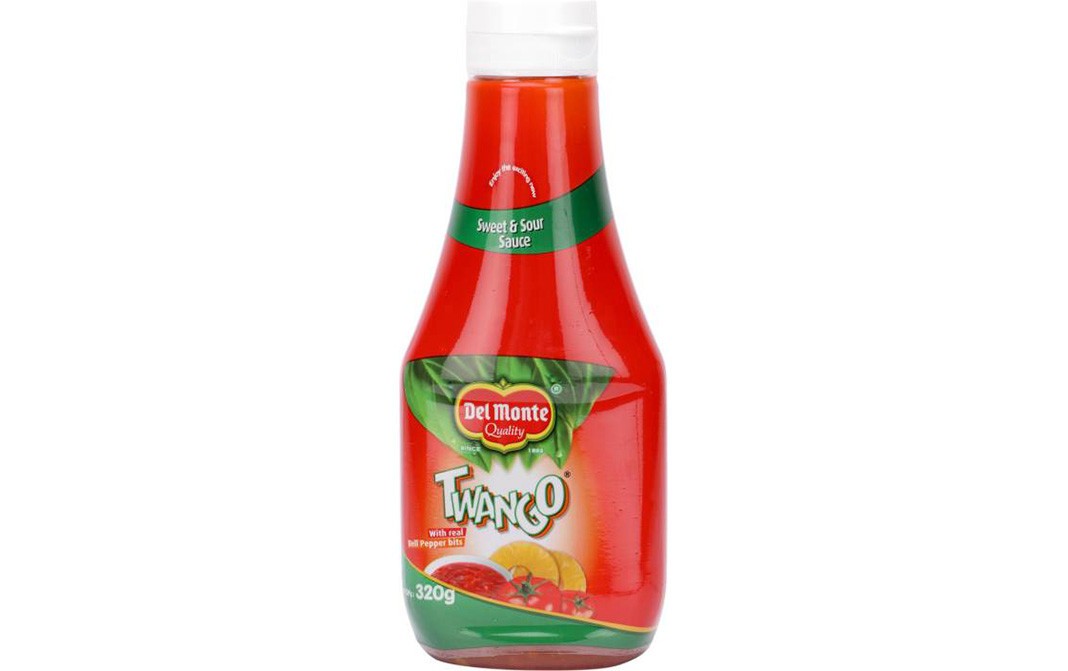 Del Monte Twango Sweet & Sour Sauce (With Real Bell Pepper Bits)   Plastic Bottle  320 grams